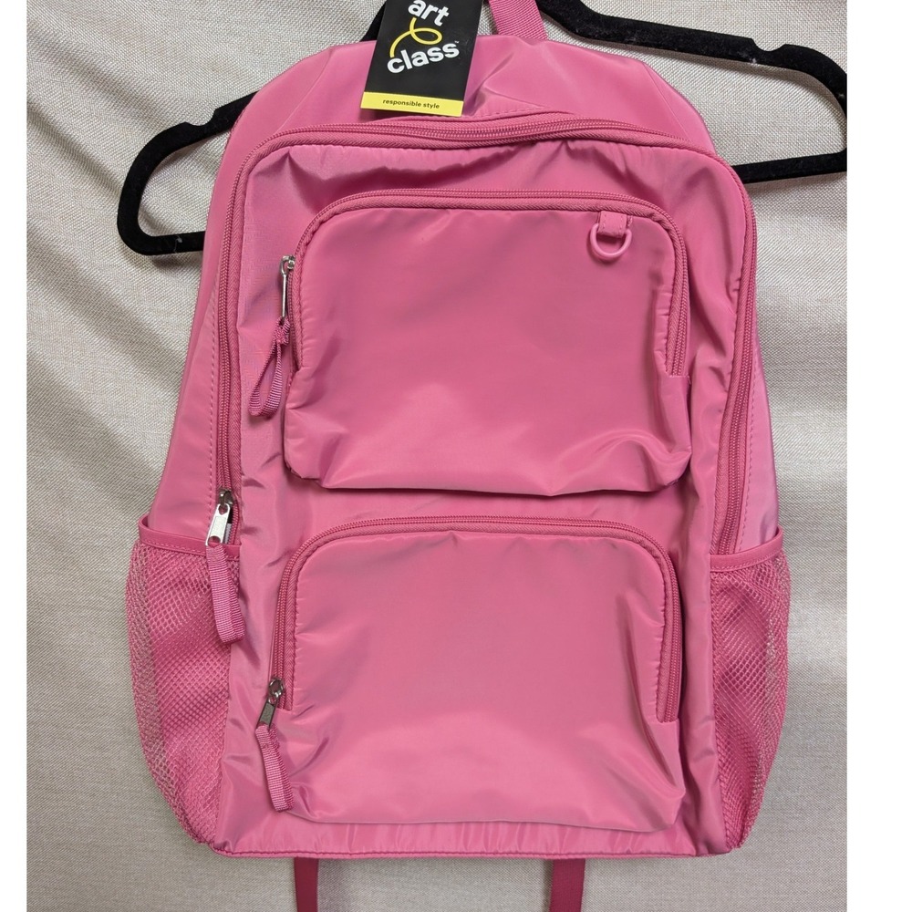 Art Class Backpack Kids OS Pink NWT Multi-Pocket School Bag